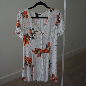 Forever 21 Orange Dress